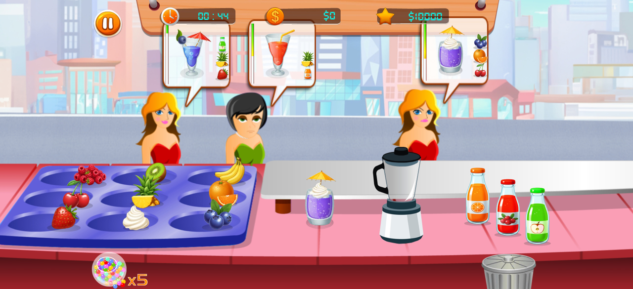 Tasty Special Juice game promotional artwork